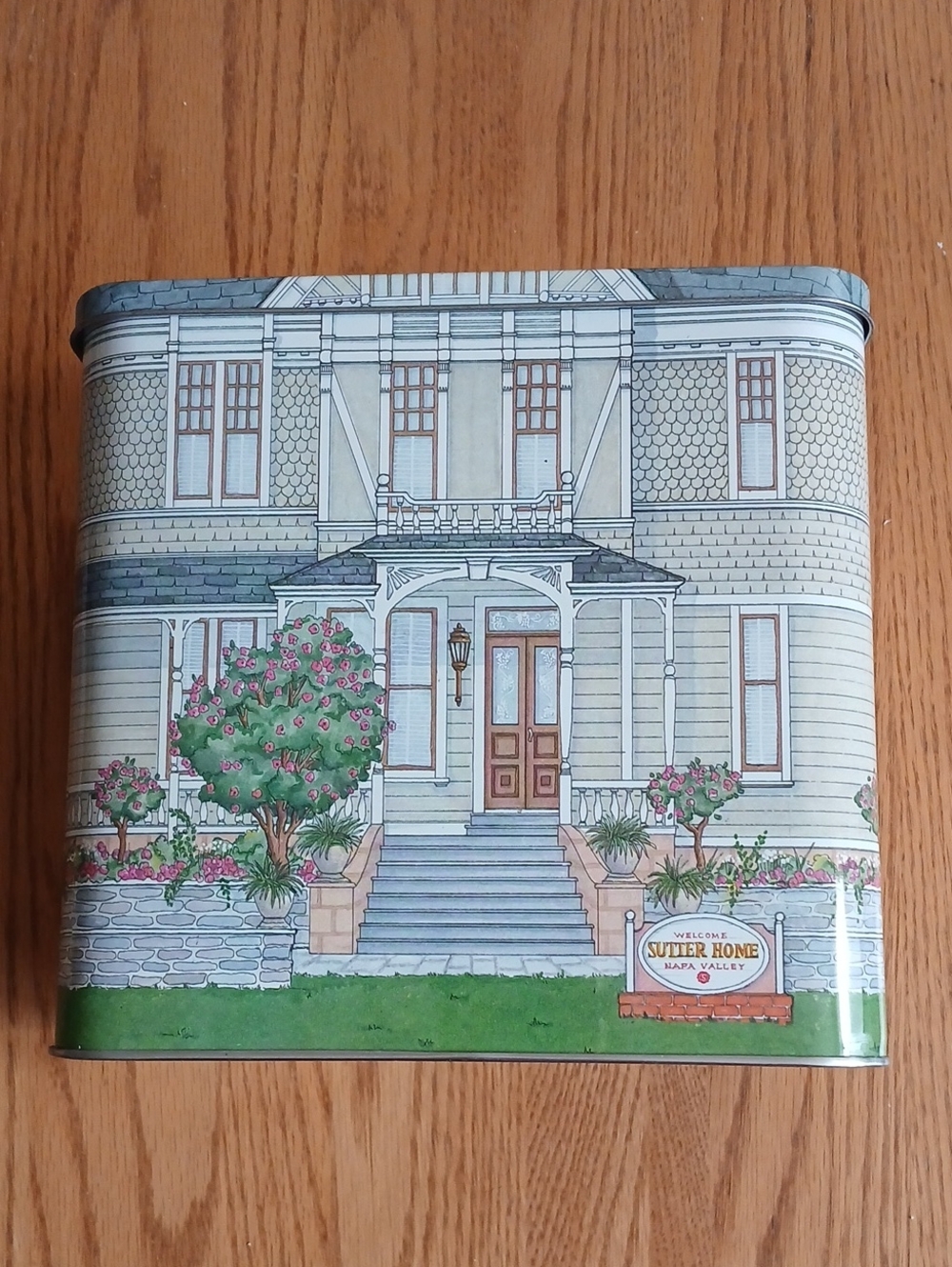 Vintage Replica Sutter Home Winery Tin